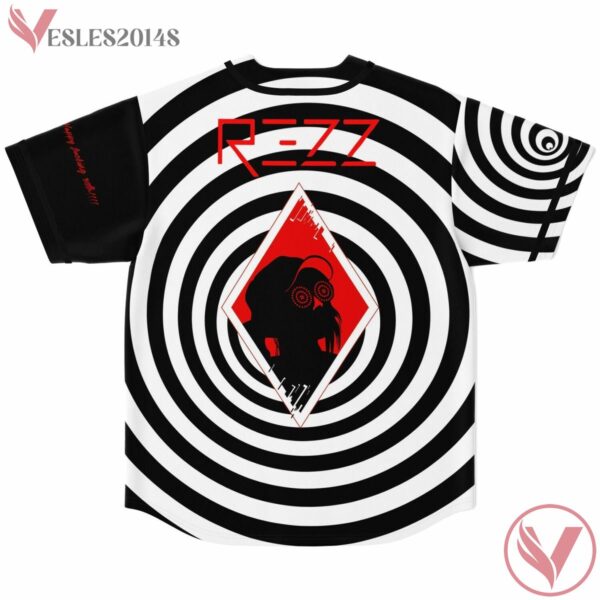 Rezz Abtract Black And White  Amber Custom Jersey - Vesles2014s 1