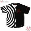 Rezz Abtract Black And White  Amber Custom Jersey - Vesles2014s