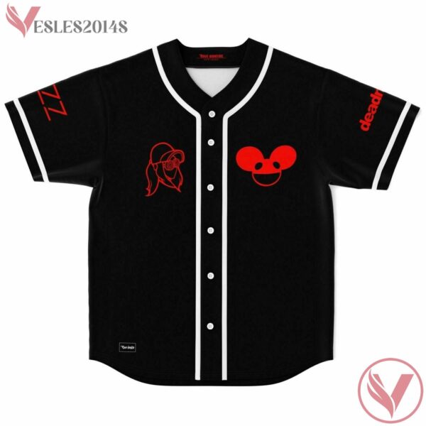 Rezz Jersey Deadmau5 Red Black Jersey, Gift Ideas For Ravers - Vesles2014s