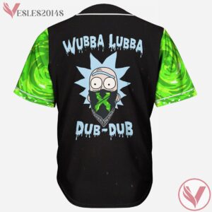 Rick And Morty Excision Green Trippy Jersey - Vesles2014s 1
