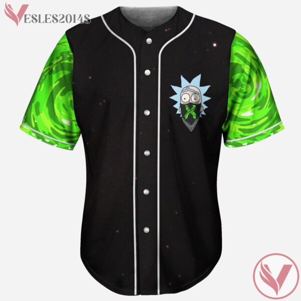 Rick And Morty Excision Green Trippy Jersey - Vesles2014s