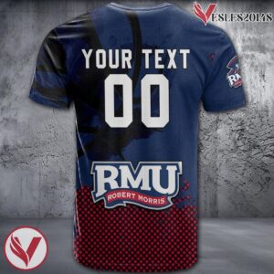 Robert Morris Colonials Basketball Grunge Pattern Unique Personalized T Shirts - Vesles2014S 1