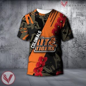 Robert Morris Colonials NCAA With Red Poppy Flower 3D Shirt, Unique Gift For Fans - Vesles2014S