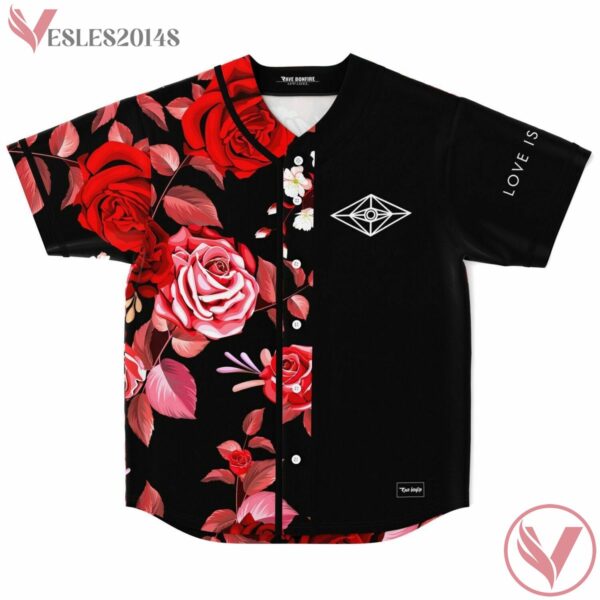 Roses Slander The Eyes Of Universe Flowery Jersey For EDM Festivals - Vesles2014s