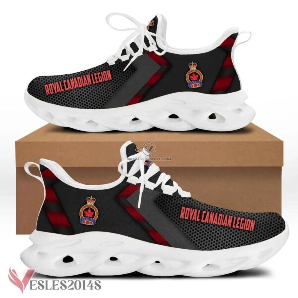 Royal Canadian Legion Logo Custom Shoes, Best Running Shoes For Fans - Vesles2014S 1