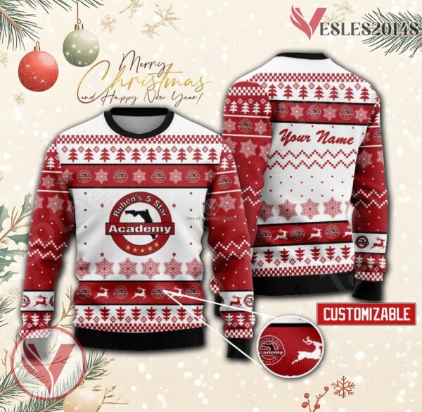 Ruben's Five Star Academy Custom Ugly Christmas Sweater, Unique Gift For Fans - Vesles2014s
