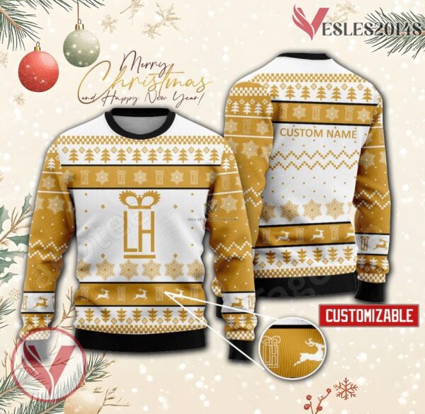 Rubinacci Logo Personalized Ugly Christmas Sweater, Unique Gift For Fans - Vesles2014s