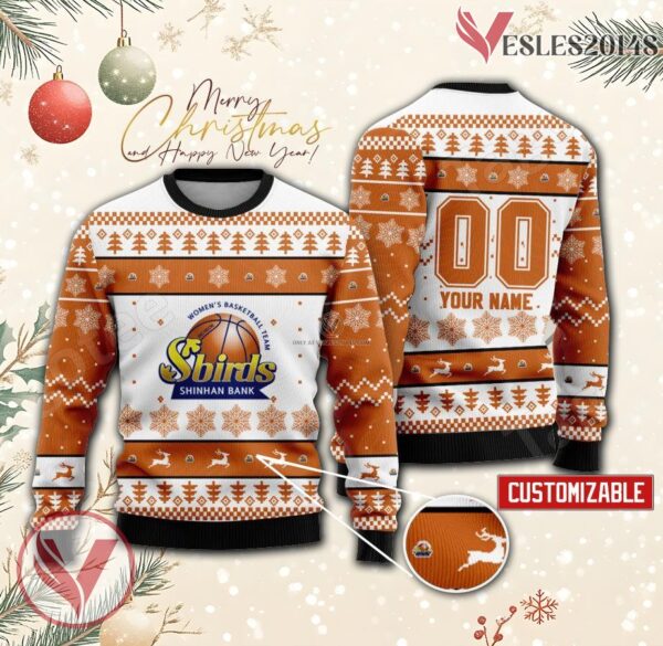 S-Birds Women Basketball Custom Ugly Christmas Sweater, Unique Gift For Fans - Vesles2014s