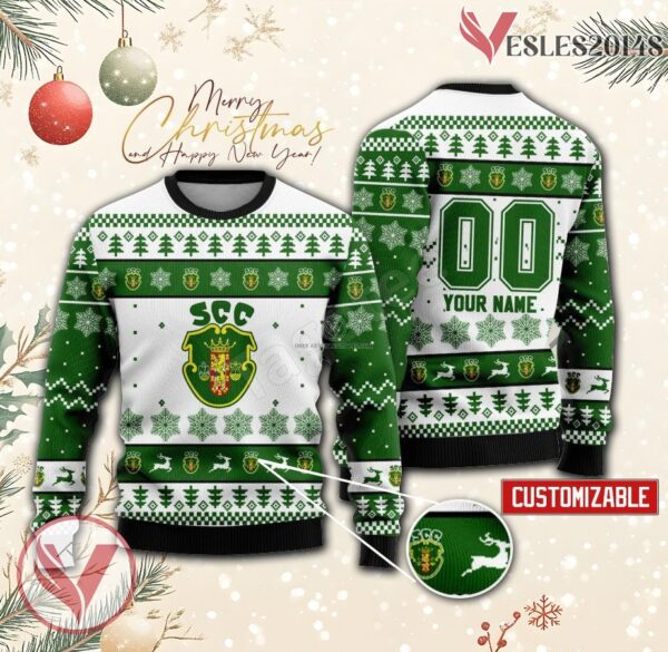 SC Caldas Volleyball Custom Ugly Christmas Sweater, Unique Gift For Fans - Vesles2014s