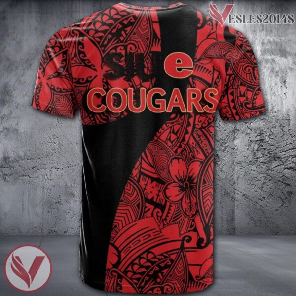 SIU Edwardsville Cougars NCAA Polynesian Pattern Shirt, Unique Gifts For Fans - Vesles2014s 1