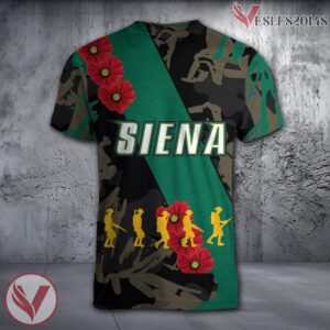 SIU Edwardsville Cougars NCAA With Red Poppy Flower 3D Shirt, Unique Gift For Fans - Vesles2014S 1