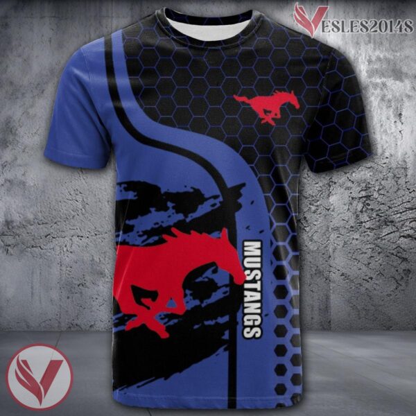 SMU Mustangs NCAA Custom Shirt, Unique Sport Gifts For Fans - Vesles2014s