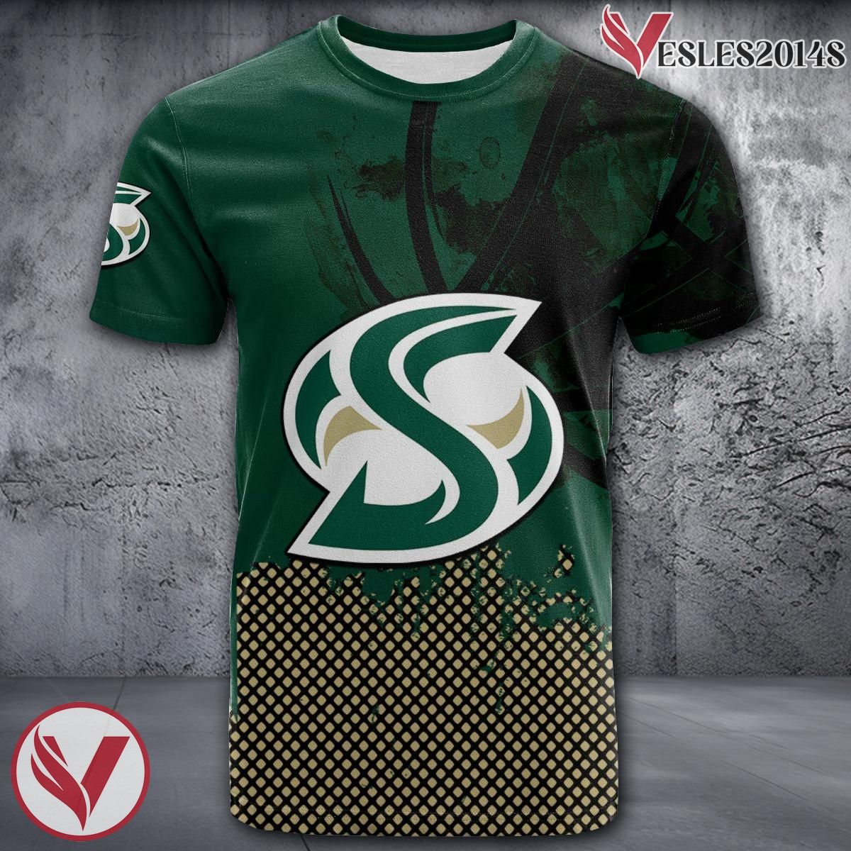 Sacramento State Hornets Basketball Grunge Pattern Unique Personalized T Shirts - Vesles2014S