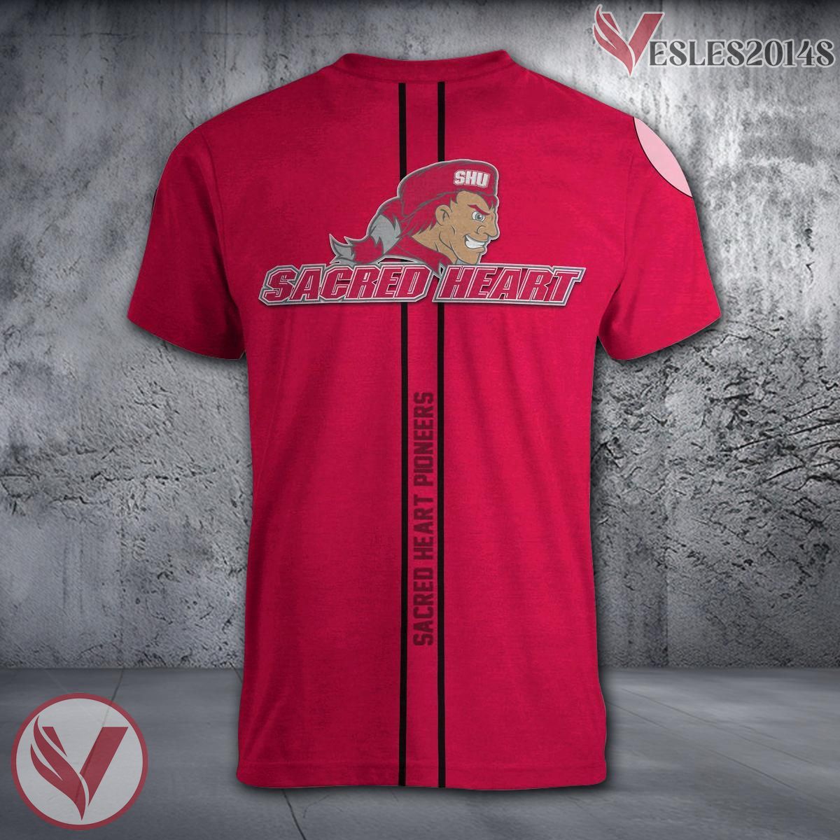 Sacred Heart Pioneers Personalized Shirt, Unique Gifts For NCAA Fans - Vesles2014s 1