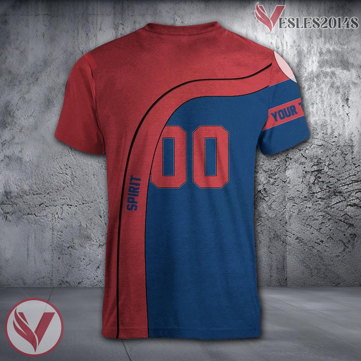 Saginaw Spirit Personalized Shirt, CA Hockey Sport Gifts For Fans - Vesles2014s 1