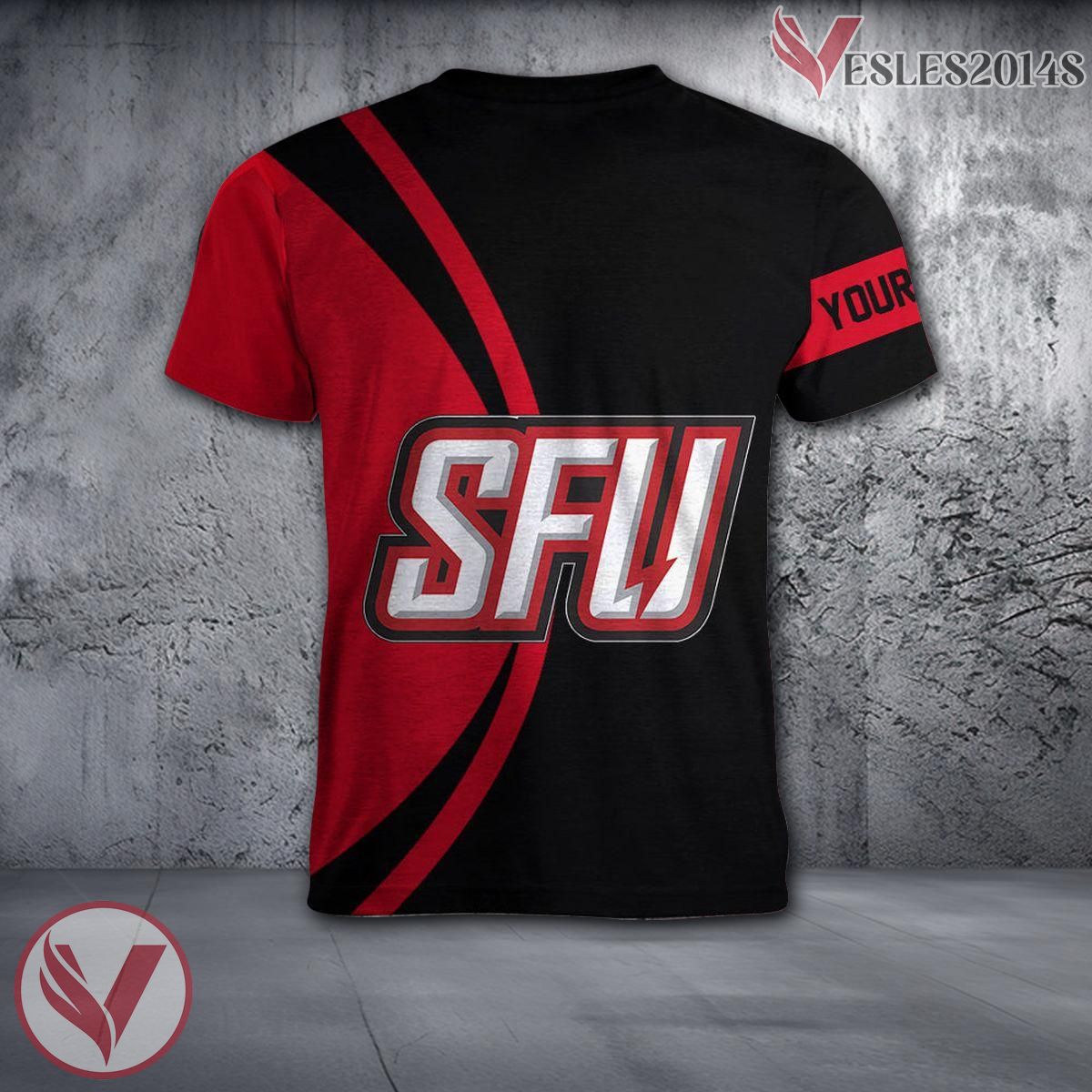 Saint Francis Red Flash NCAA 2022 National Champions Legendary 3D Shirt - Vesles2014S 1