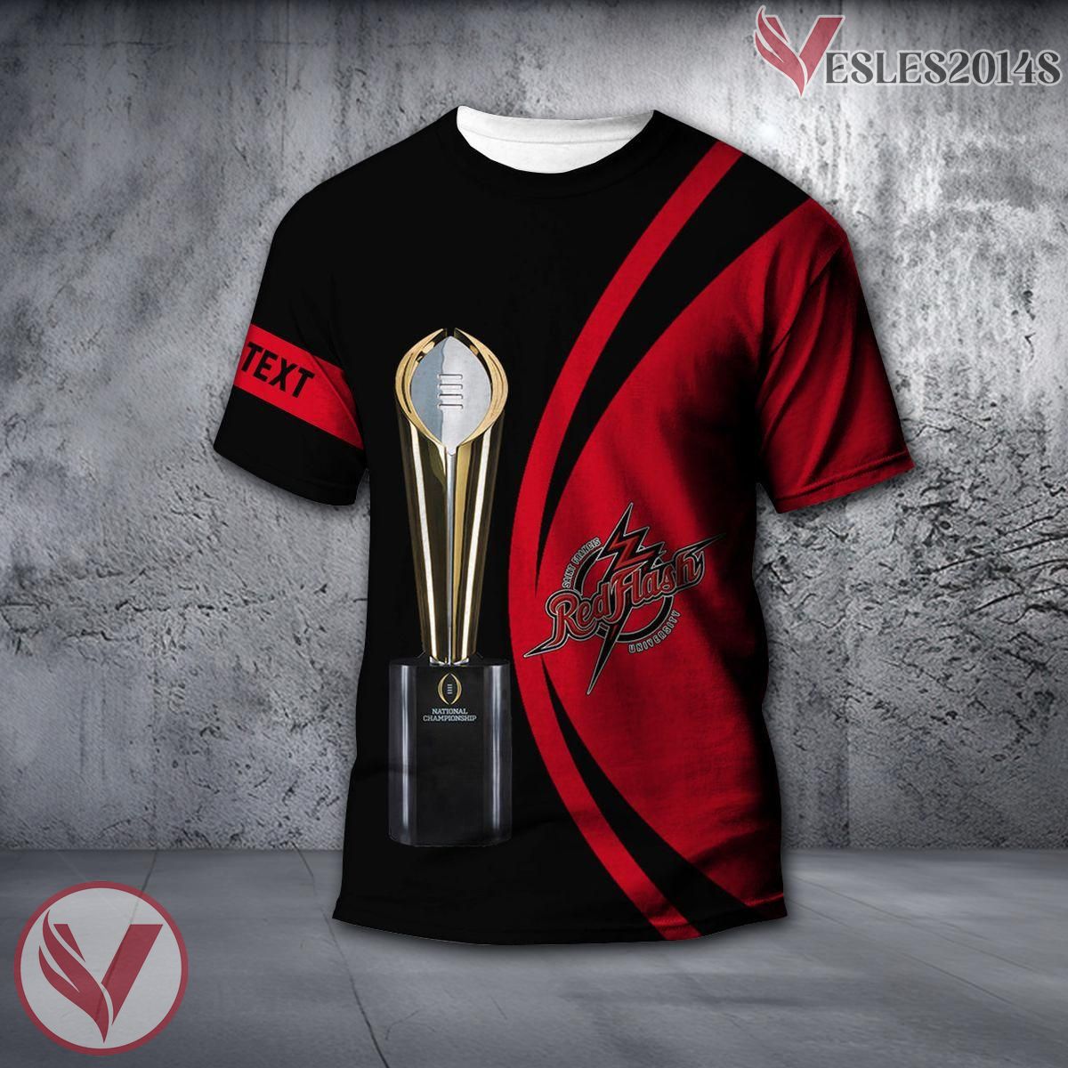 Saint Francis Red Flash NCAA 2022 National Champions Legendary 3D Shirt - Vesles2014S
