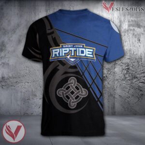 Saint John Riptide Celtic Custom Shirt, Unique CA Basketball Style For Fans - Vesles2014s 1