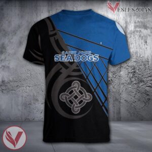 Saint John Sea Dogs Customizable Shirt, CA Hockey Sport Gifts For Fans - Vesles2014s 1