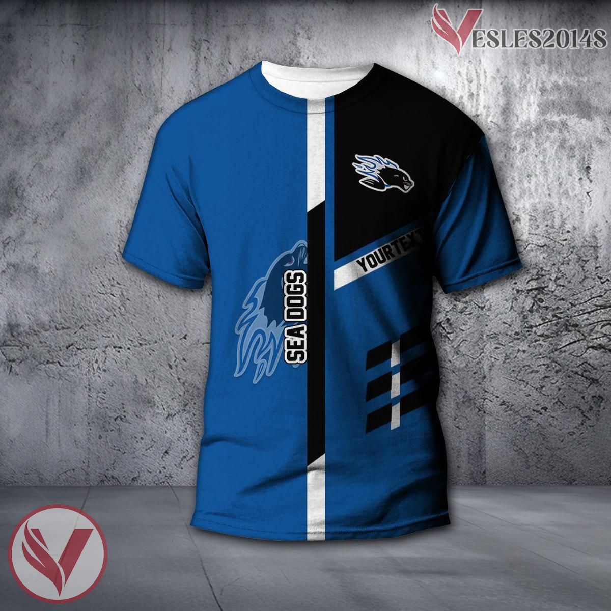 Saint John Sea Dogs Customizable Shirt, CA Hockey Sport Gifts For Fans - Vesles2014s