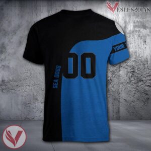 Saint John Sea Dogs Personalized Shirt, CA Hockey Sport Gifts For Fans - Vesles2014s 1