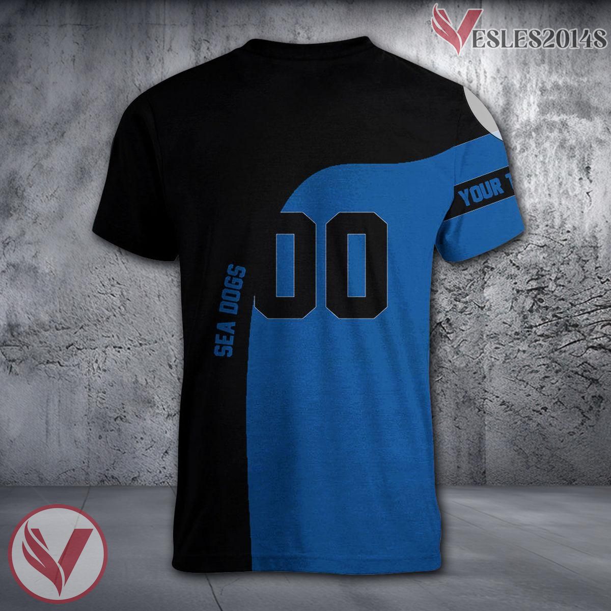 Saint John Sea Dogs Personalized Shirt, CA Hockey Sport Gifts For Fans - Vesles2014s 1