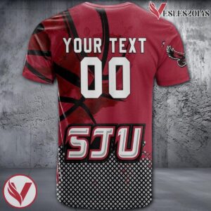 Saint Josephs Hawks Basketball Grunge Pattern Unique Personalized T Shirts - Vesles2014S 1