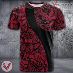 Saint Josephs Hawks NCAA Polynesian Pattern Shirt, Unique Gifts For Fans - Vesles2014s