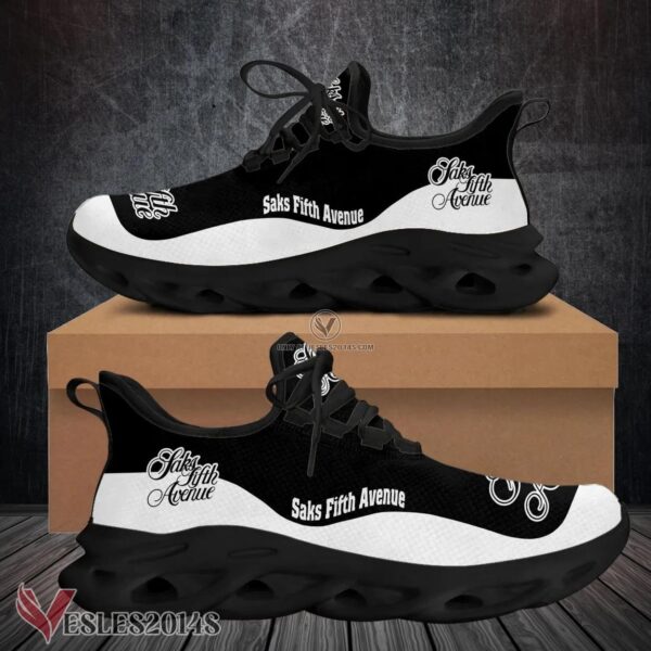 Saks Fifth Avenue Logo Custom Shoes Style 2, Best Running Shoes For Fans - Vesles2014S