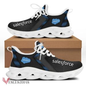 Salesforce Logo Custom Shoes Style 10, Best Running Shoes For Fans - Vesles2014S 1