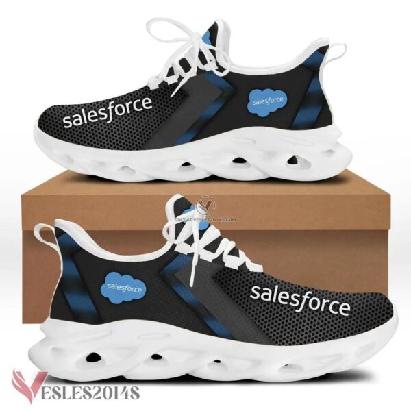 Salesforce Logo Custom Shoes Style 10, Best Running Shoes For Fans - Vesles2014S 1
