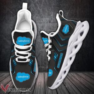 Salesforce Logo Custom Shoes Style 2, Best Running Shoes For Fans - Vesles2014S 1