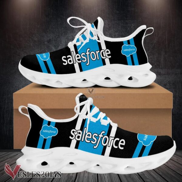 Salesforce Logo Custom Shoes Style 3, Best Running Shoes For Fans - Vesles2014S 1