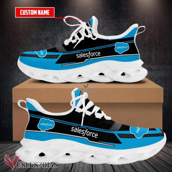 Salesforce Logo Custom Shoes Style 4, Best Running Shoes For Fans - Vesles2014S 1