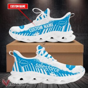 Salesforce Logo Custom Shoes Style 5, Best Running Shoes For Fans - Vesles2014S 1