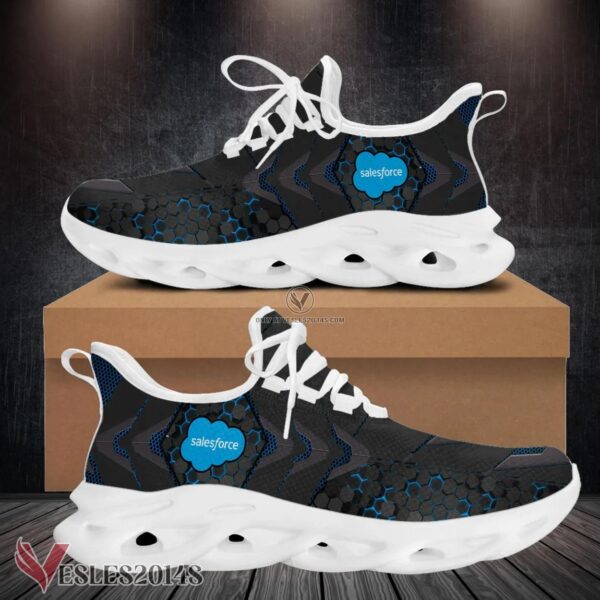 Salesforce Logo Custom Shoes Style 6, Best Running Shoes For Fans - Vesles2014S 1