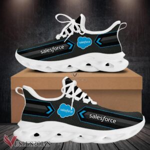 Salesforce Logo Custom Shoes Style 7, Best Running Shoes For Fans - Vesles2014S 1