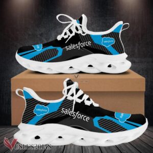 Salesforce Logo Custom Shoes Style 8, Best Running Shoes For Fans - Vesles2014S 1
