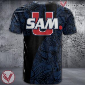 Samford Bulldogs NCAA Polynesian Pattern Shirt, Unique Gifts For Fans - Vesles2014s 1