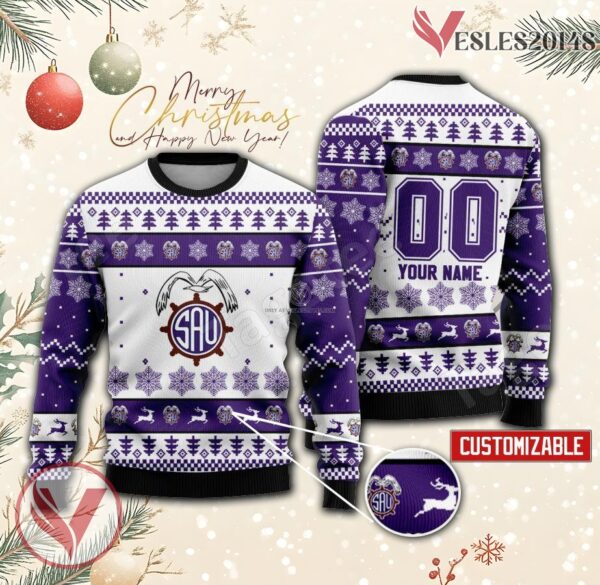 San Antonio Unido Custom Ugly Christmas Sweater, Unique Gift For Fans - Vesles2014s