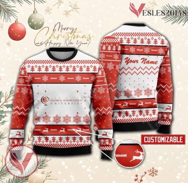 San Diego Global Knowledge University Custom Ugly Christmas Sweater, Unique Gift For Fans - Vesles2014s