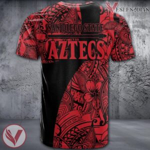 San Diego State Aztecs NCAA Polynesian Pattern Shirt, Unique Gifts For Fans - Vesles2014s 1