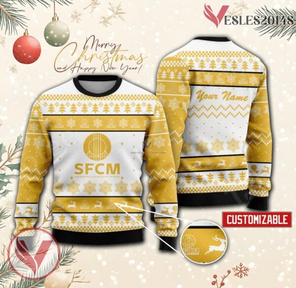 San Francisco Conservatory of Music Custom Ugly Christmas Sweater, Unique Gift For Fans - Vesles2014s