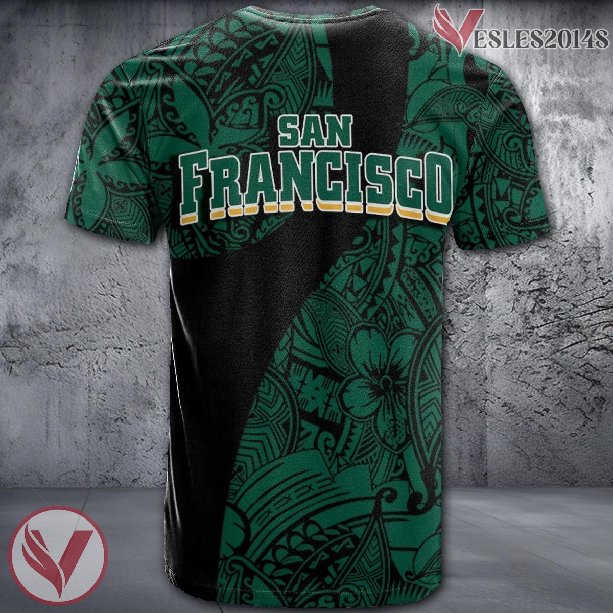 San Francisco Dons NCAA Polynesian Pattern Shirt, Unique Gifts For Fans - Vesles2014s 1