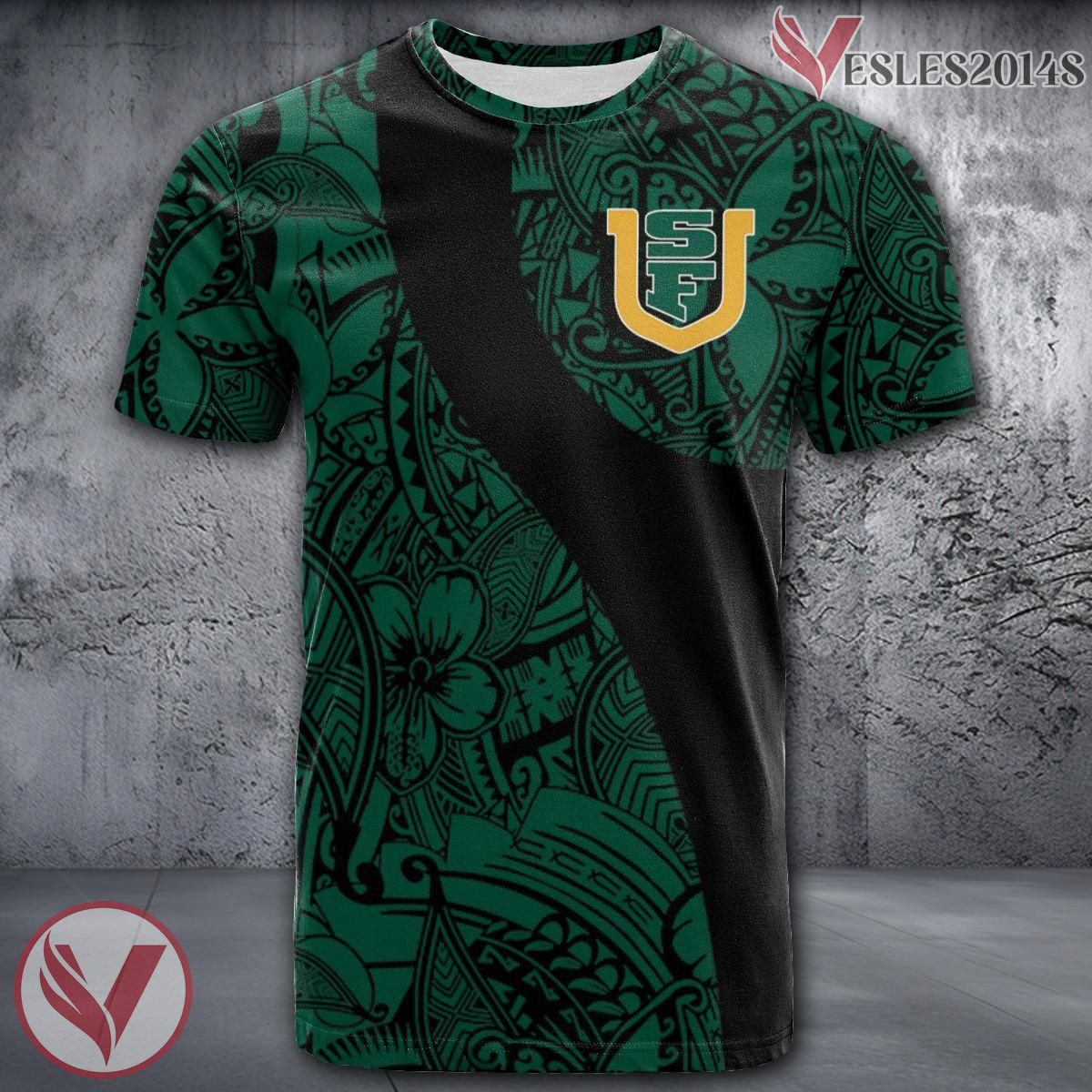 San Francisco Dons NCAA Polynesian Pattern Shirt, Unique Gifts For Fans - Vesles2014s
