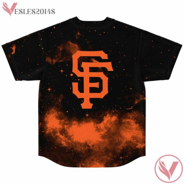 San Francisco Giant Orange Galaxy Lucas H custom Baseball Jersey - Vesles2014s 1