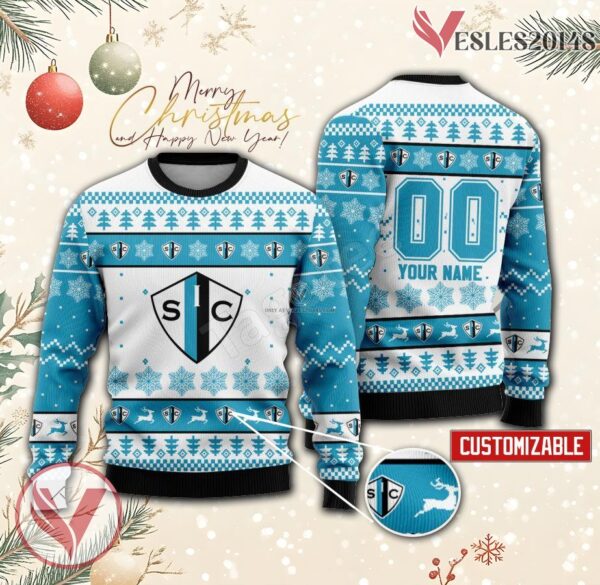 San Isidro Club Rugby Custom Ugly Christmas Sweater, Unique Gift For Fans - Vesles2014s