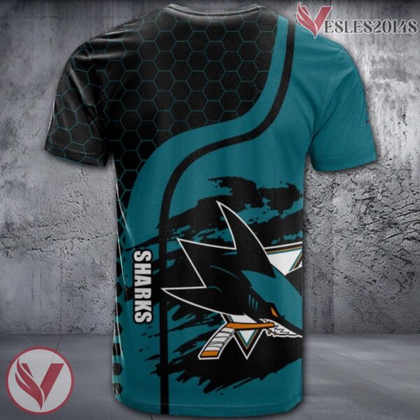 San Jose Sharks Sport Team Shirt, Perfect Gifts For NHL Fans - Vesles2014s 1