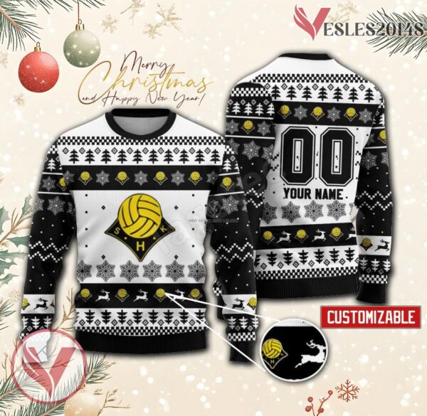 Sandnes Handball Custom Ugly Christmas Sweater, Unique Gift For Fans - Vesles2014s