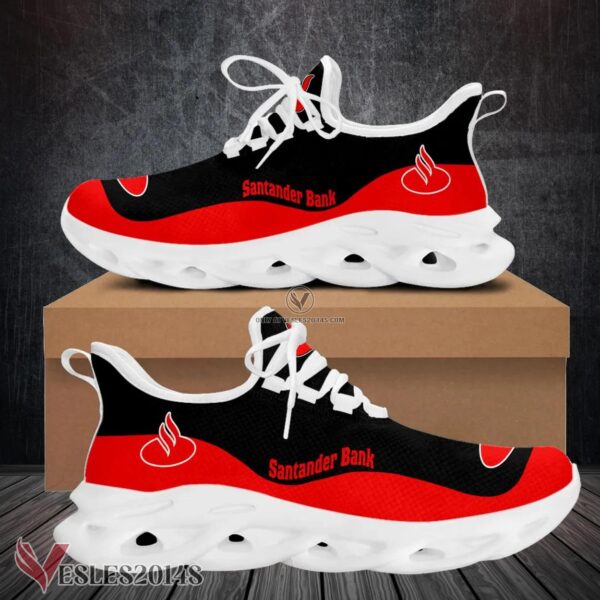 Santander Bank Logo Custom Shoes Style 2, Best Running Shoes For Fans - Vesles2014S 1